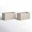 Shiner 2-Piece Lightweight Concrete Planter Box Set-1003181879-1046196607-1046196605
