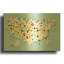 «Fun USA Map» par Ann Kelle, art mural en métal doré, 16 po x 12 po-133651563