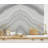 Gray White Marble Wave Striped Wallpaper-89776000