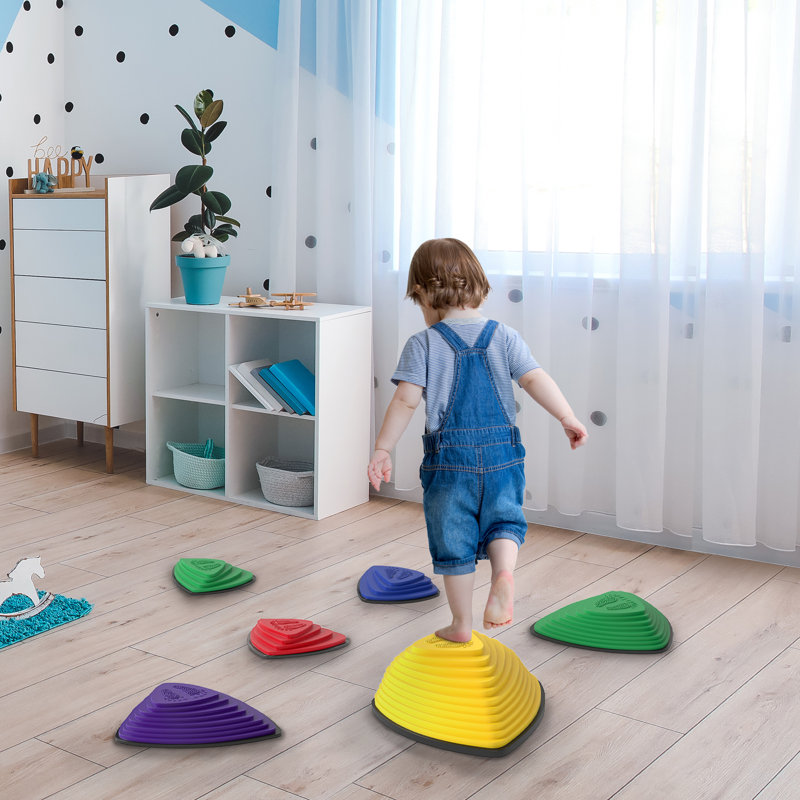HOMCOM Plastic Balance Stepping Stone