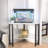 Danielys Corner Metal Base Writing Desk with Power Outlet-1180811208