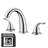 Sumerain High Flow Roman Tub Faucet, Two Knob Handle Deck Mount Bathtub Faucet Tub Filler with Brass Valve-64622897