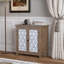 Armoire de rangement transitionnelle en bois massif