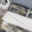 Ensemble de housse de couette floral gris et gris I-110397898