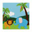 « jungle jamboree iv », art sur toile-33522388
