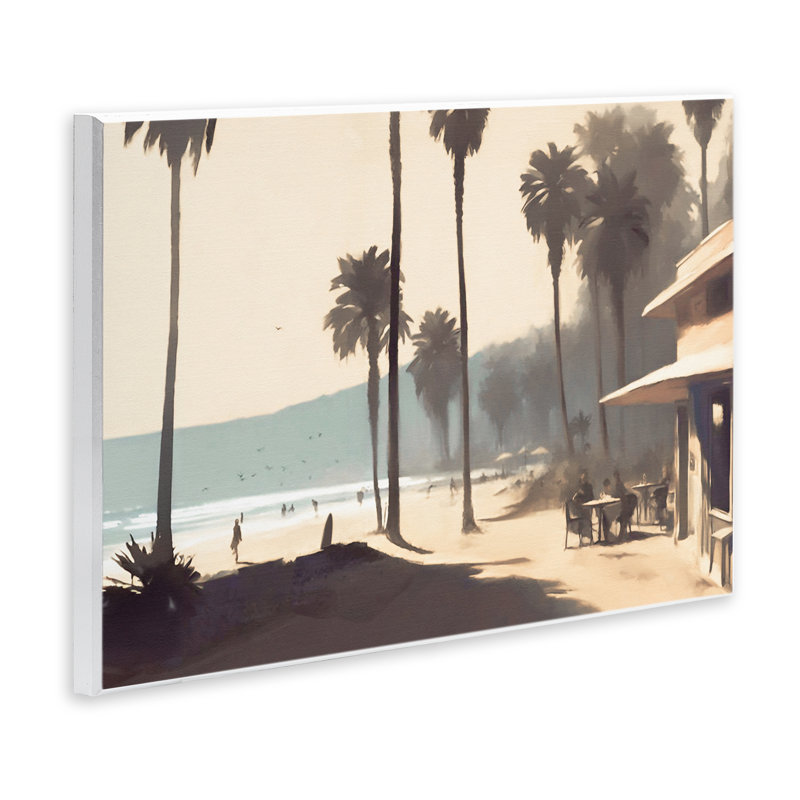 «Canopy Beach Scene» par Noah Bay, H 10 po x l 15 po
