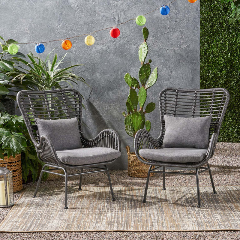 Élégant ajout au salon, fauteuil d'appoint de base, Gris