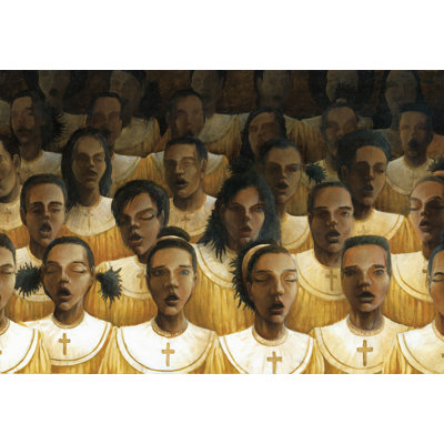 Gospel Choir - Wrapped Canvas Art Prints