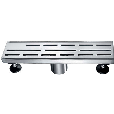 12 Inch Long Stainless Steel Amazon River Linear Floor Shower Drain