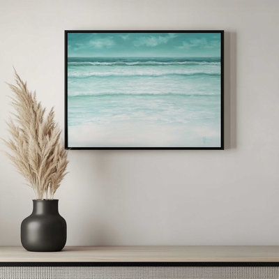 «White Sand, Blue Water» par Georgia Janisse, reproduction d'art