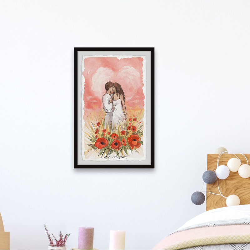 True Lovers - Cadre photo, impression sur papier, H 12 po x l 8 po x P 1,5 po