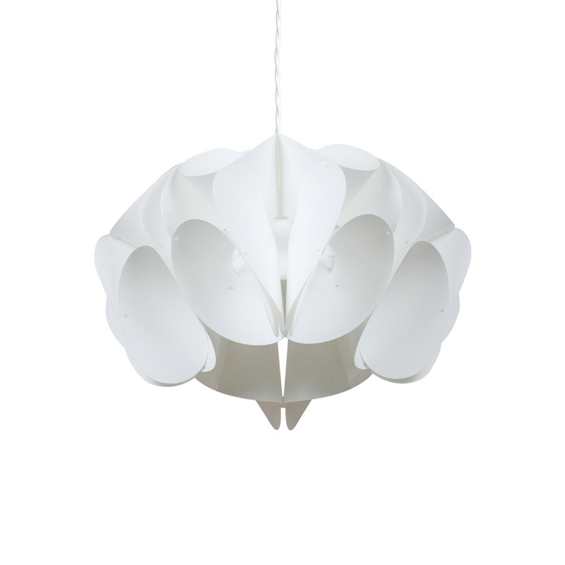 Orchid 25cm H Plastic Novelty Pendant Shade
