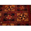 Tapis de couloir géométrique traditionnel en laine 4 x 10