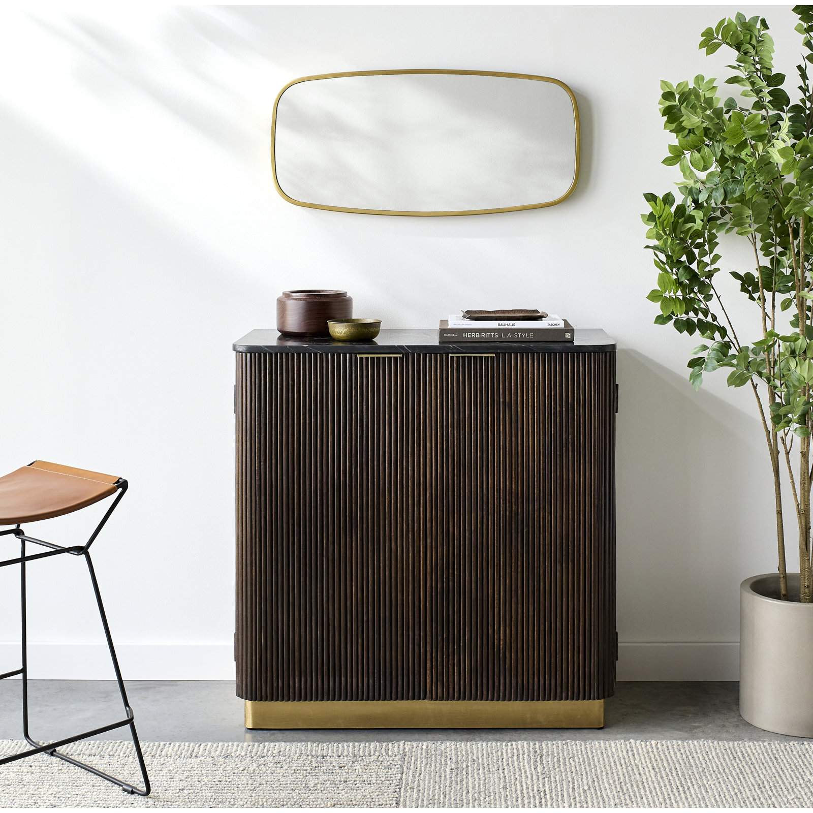 Rylee Accent Cabinet, Dark Brown