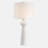 Catelin Textured White Table Lamp