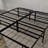 Black Steel Queen Platform Foundation With Quick Assembly - , 14 Inch High, 2000 Lbs Capacity Bed Frame Alternative , Elevated, No Box Spring Needed-1781725617