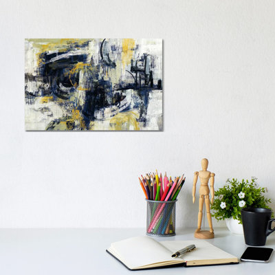 Graffiti Wall III by Silvia Vassileva - Gallery-Wrapped Canvas Giclée on Canvas
