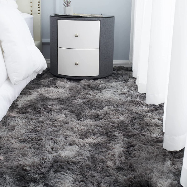 Canora Grey Andrillon 90x150CM Dark Grey Area Rug | Wayfair.co.uk