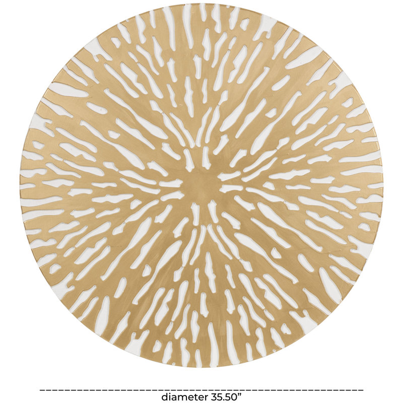 Décoration murale en bois ciselée à motif d'étoile scintillante avec support blanc