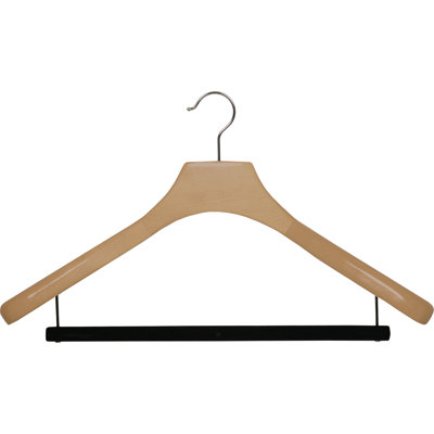 Wood Non-Slip Standard Hanger for Dress/Shirt/Sweater
