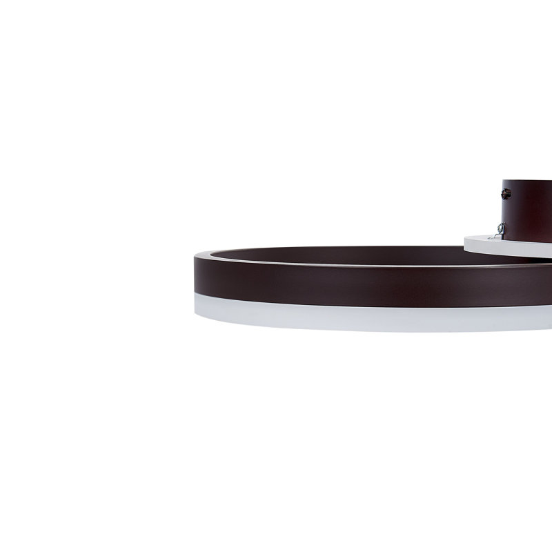 Ameeta LED Flush Mount, Brown