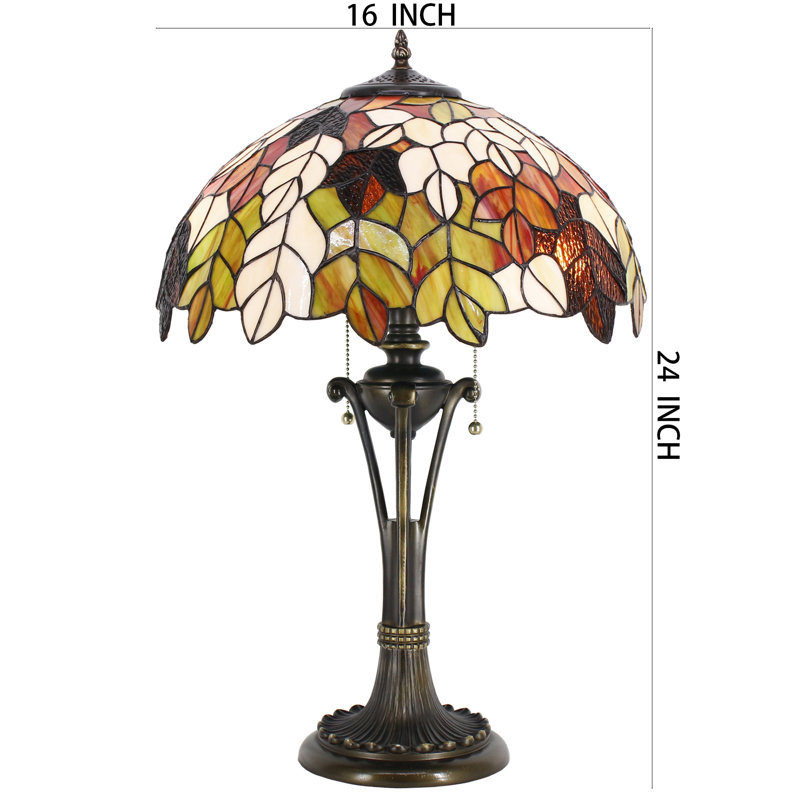 Lampe de table Tiffany 16 x 16 x 24 po
