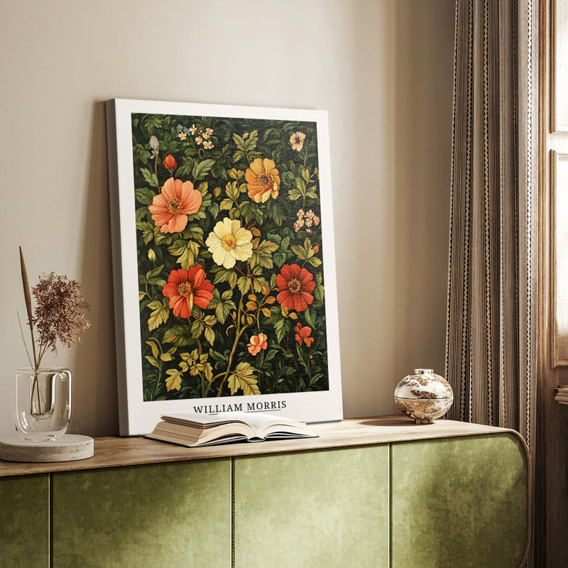 Wm morris série cmxliii - galerie sur mesure, H 12 po x l 8 po