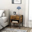 Table de chevet de style industriel