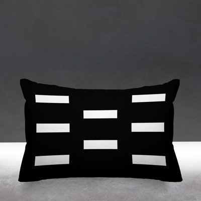 Luella Geometric Outdoor Reversible Throw Pillow