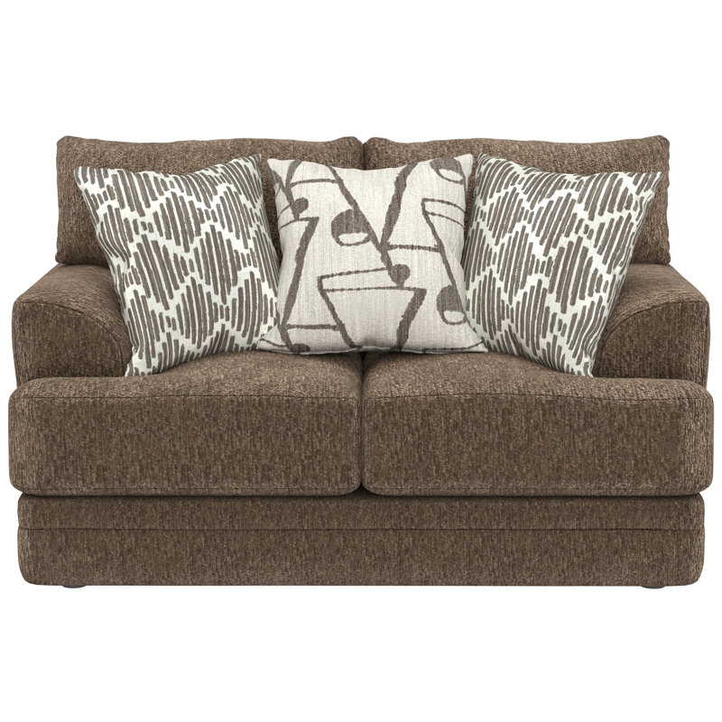 Causeuse Camaran avec coussins Cuddler, Brun