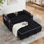 Canapé-lit confortable avec port USB et support pour téléphone pivotant, canapé-lit moderne pour le salon-668594828