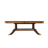 English Cabinet Maker Mahogany Wood Dining Table