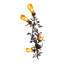 4 - Light Flush Mounted Sconce