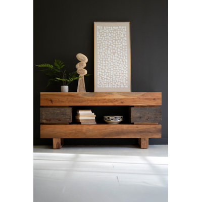 Elser 64'' Solid Wood Console Table