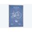 « willard s. reed bicycle », reproduction d’impression sur toile en bleu ciel-28622109-72413863-72413857