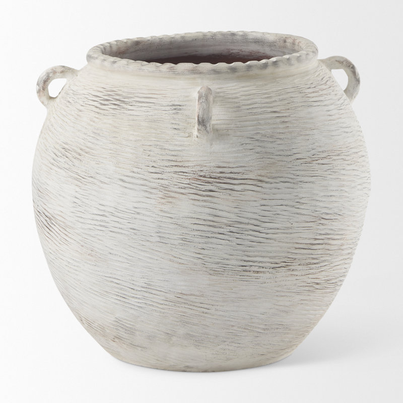 Vase de plancher en céramique Barsby, 2 pièces