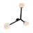 Amarula Glass Semi Flush Mount-1827848300
