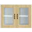 Kitchen Wall Cabinet With Glass Door Kalmar Engineered Wood-64069118-64069117