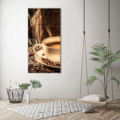 Aromatic Coffee - Wrapped Canvas Print