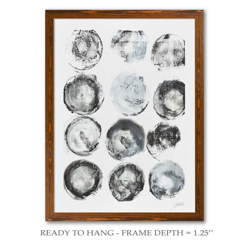 « b&w printing i » par paul cezanne-photo, reproduction d’art encadrée, H 22 po x l 16 po x P 1 po, Toile encadrée, érable
