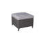 Ensemble de conversation en osier / rotin pour 5 personnes avec coussins Persida-1225256273