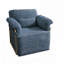 Upholstered Swivel Barrel Chair-41376918