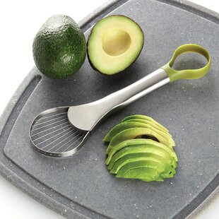 Avocado Cutter Slicer and Pitter 3 in 1, Avocado Tool with Silicon Grip  Handle Avocado Pitter, BPA Free Avocado Slicer Pit Remover, Multifunctional  Avocado Knife to Split Pit Cut 