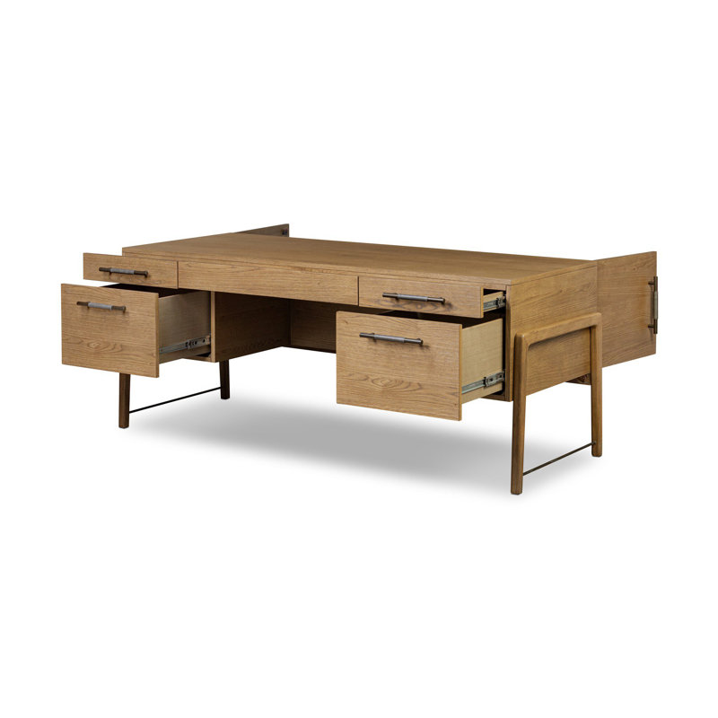 Bureau de direction Karsten, Chêne ambré