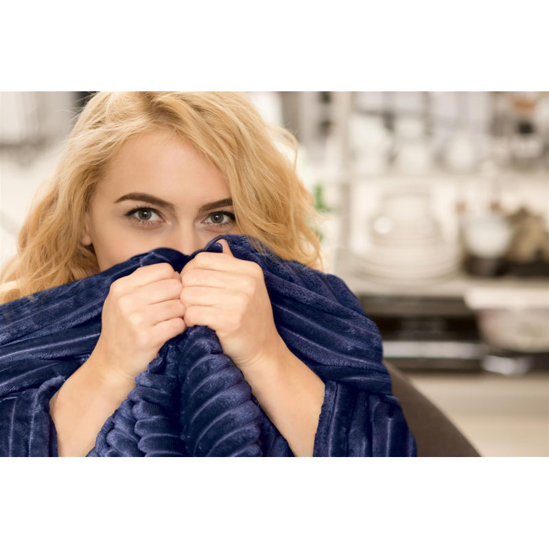 Throw Blanket, Navy