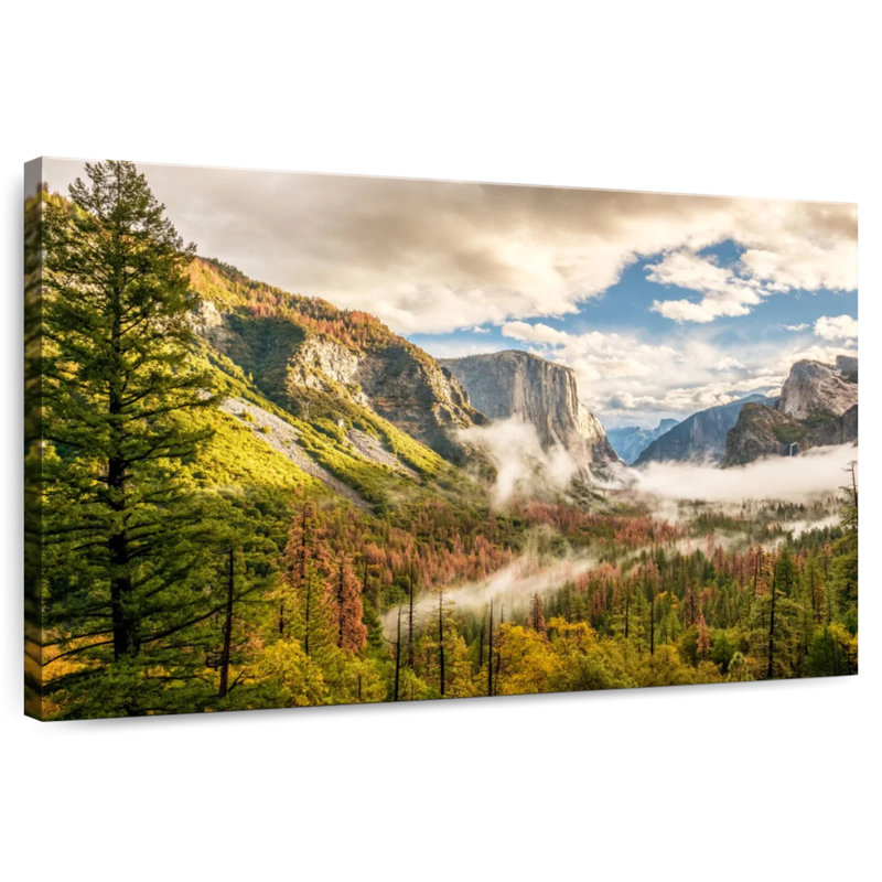 Alvord Scenic Yosemite Valley, H 30 po x l 45 po