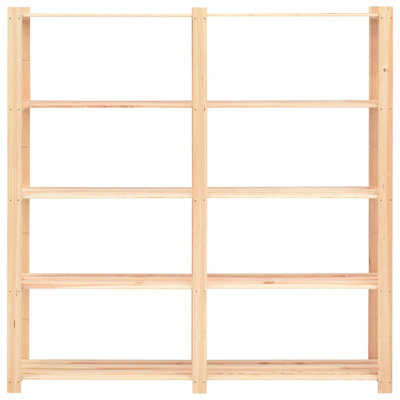 Starnes 170cm H x 170cm W Wood Standard Bookcase