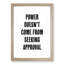 Seeking Approval - Picture Frame Typography-62807160-62807161