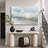 Coastal Beach Sunrise on The Beachy Scene Seagull Coastal Modern Large Canvas Print Wall Art Bedroom Decoration-100893947-56407372