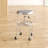 Guisasola Adjustable Height Ergonomic Lab Stool with Footring Wheels